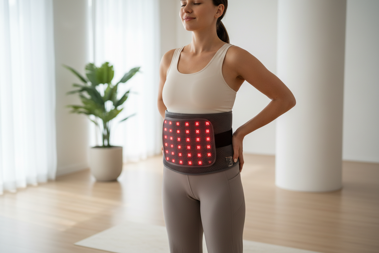 using red light therapy belt